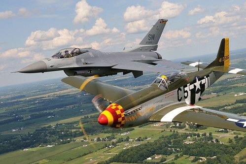 F16 Viper Heritage Flight