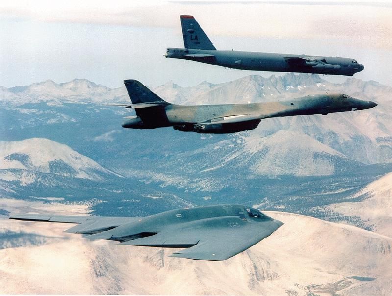 NATO T-6 II, Bomber Flyby, & F-35 Flyby
